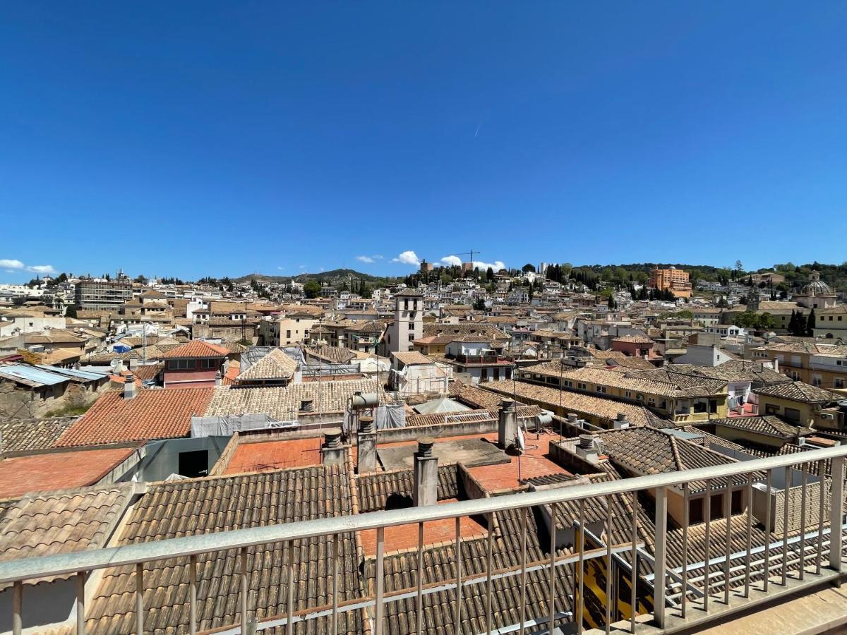 Apartamento Ático espectacular en pleno centro Granada Exterior foto