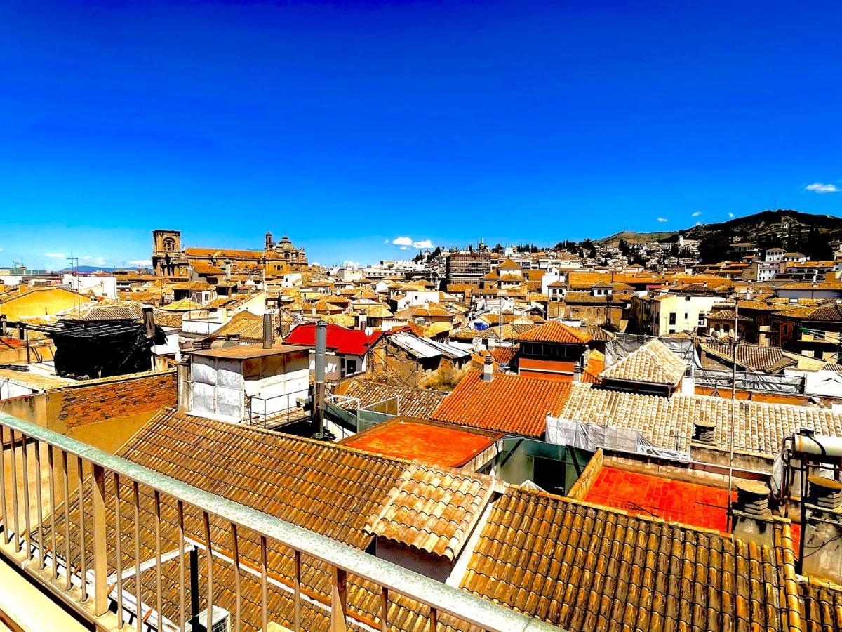 Apartamento Ático espectacular en pleno centro Granada Exterior foto